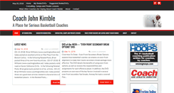 Desktop Screenshot of coachjohnkimble.com